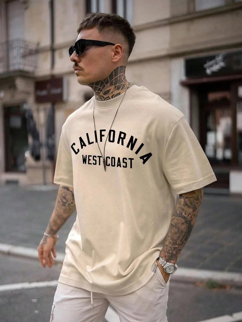 Camiseta Streetwear oversized  Masculina