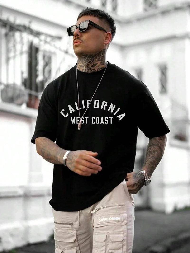 Camiseta Streetwear oversized  Masculina